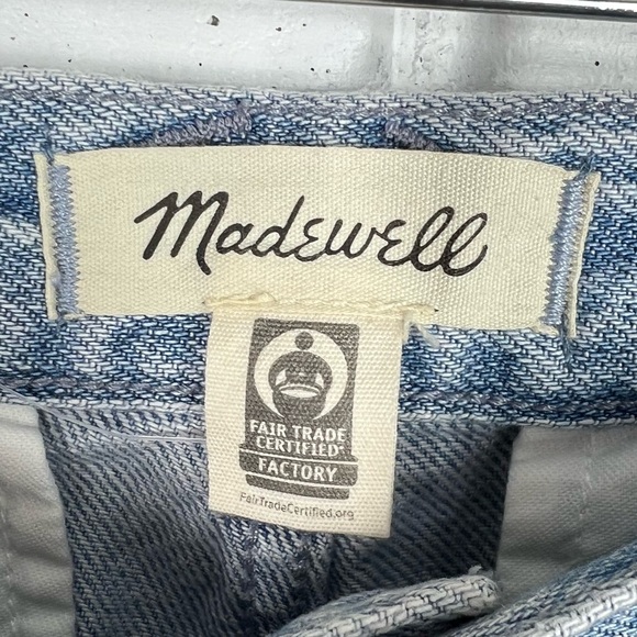 MADEWELL Low Slung Cargo Wide Leg Light-wash Loose fit Jeans 29 - Picture 4 of 11
